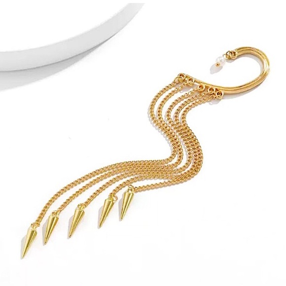 🔵𝟲𝟱%𝗢𝗙𝗙 𝗯𝘂𝗻𝗱𝗹𝗲𝘀 𝟯+🔵 NEW Tassel Single Wrap Earring - Picture 4 of 10